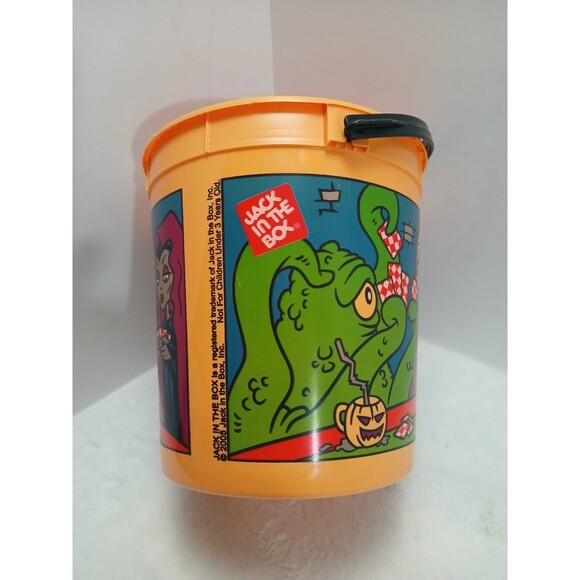 Halloween Bucket Jack In The Box  Trick or Treat 2005 - VINTAGE! - Picture 2 of 11
